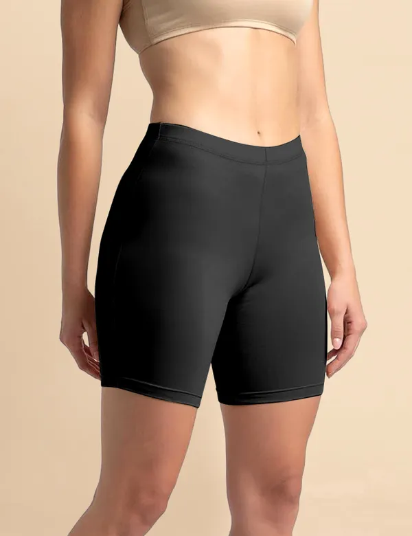 Black_Cotton_Tummy_Tucker_Shorts_�_High_Waist_Seamless_Shapewear_Thigh_Slimmer_with_Tummy_Control