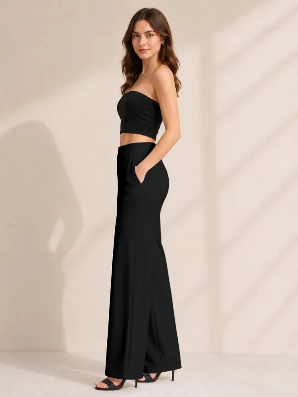 Black_Lightweight_Loose_Fit_Casual_Wear_Pants_Trousers_Trendy_Wear_for_Daily_Use