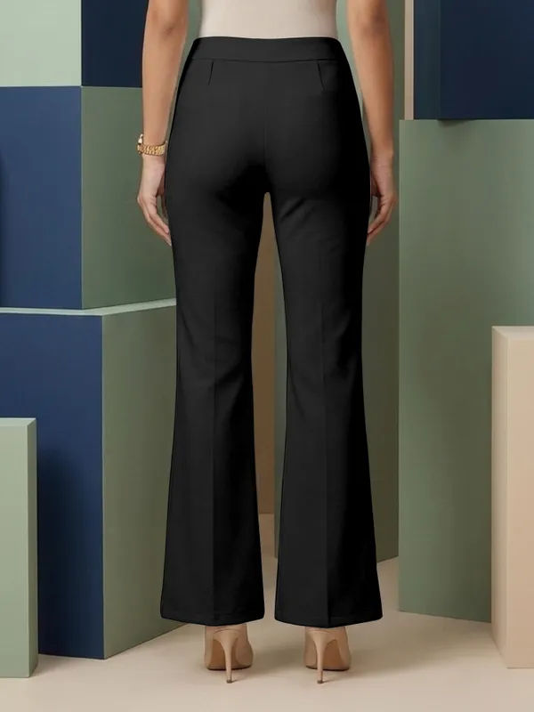 Black_Parachute_Bootcut_Pants_High_Waist_Flared_Korean_Trousers_Trendy_Casual_Wear_for_Daily_Use