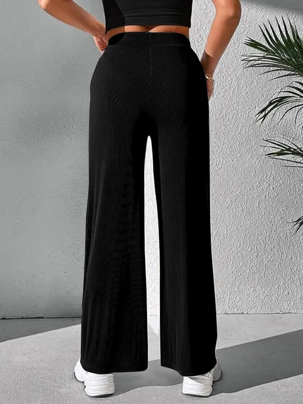 Black_Parachute_Cargo_Pants_High_Waist_Flared_Korean_Trousers_Trendy_Casual_Wear_for_Daily_Use