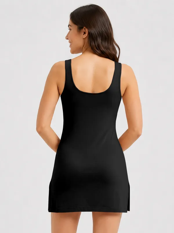 Black_Super_Combed_Cotton_Kurta_Slip_with_Side_Slits_and_Stay_Fresh_Treatment