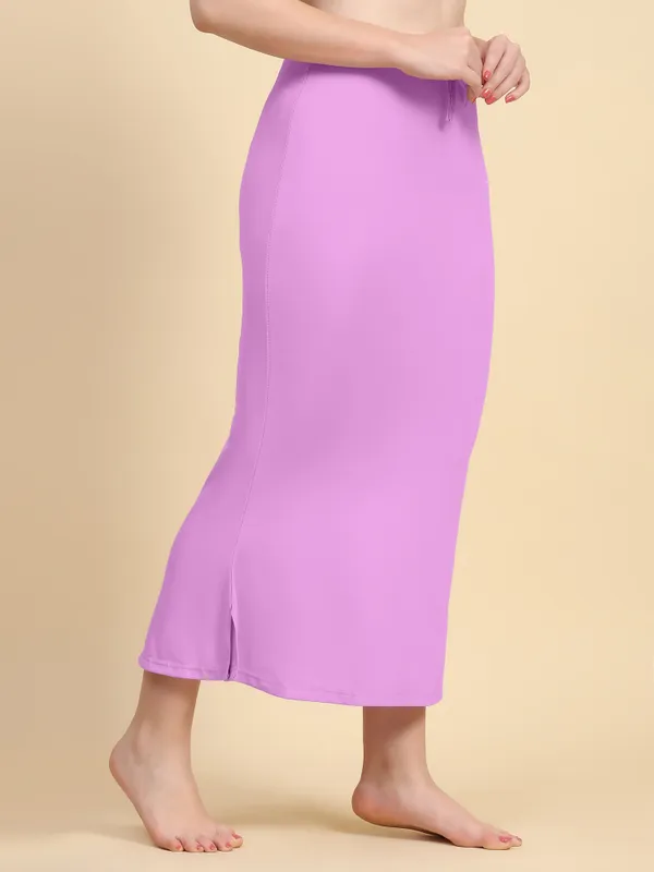 Purple_Fitted_Midi_Skirt_With_Drawstring_for_Women