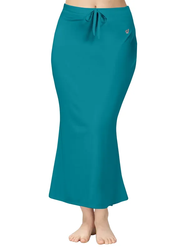 Teal_Mermaid_Midi_Skirt_for_Women