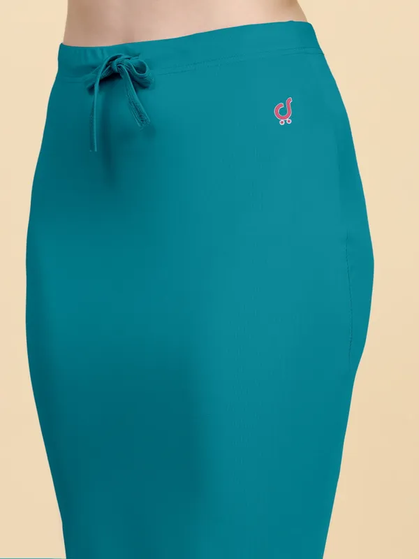 Teal_Mermaid_Midi_Skirt_for_Women