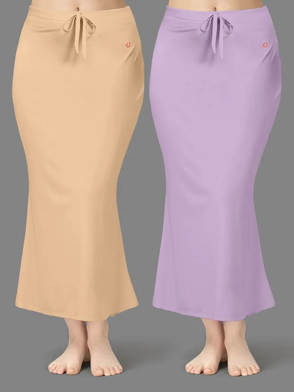 Beige_And_Lilac_Mermaid_Skirt_for_Women
