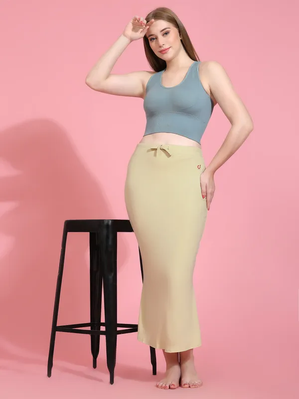 Beige_Bodycon_Midi_Skirt_for_Women