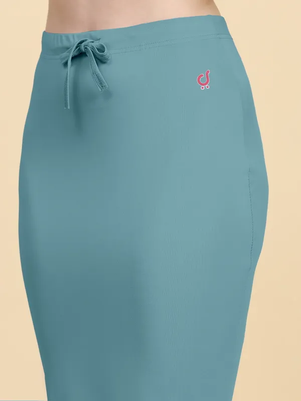 Teal_Mermaid_Midi_Skirt_for_Women