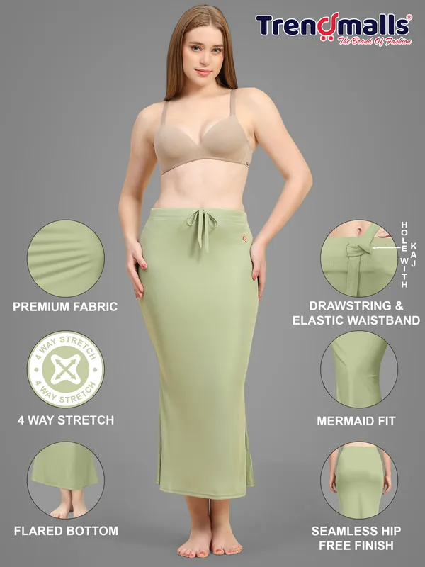 Green_Stretch_Mermaid_Skirt_for_Women