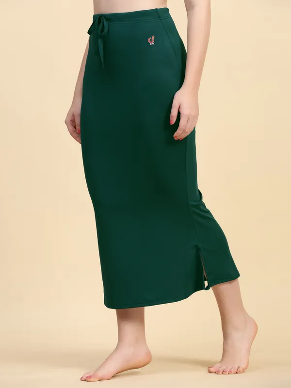 Green_Stretch_Mermaid_Fit_Skirt_for_Women