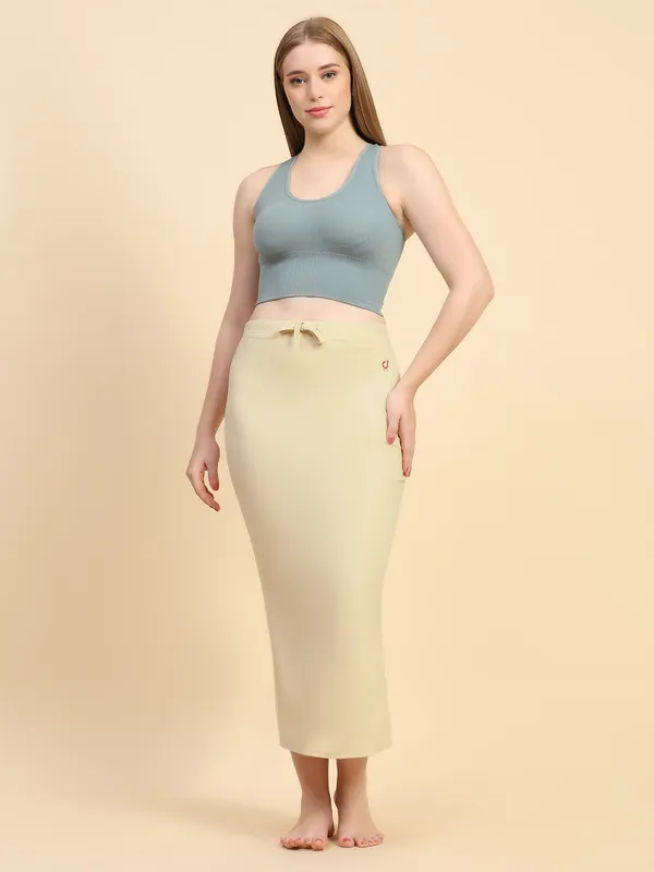 Beige_Bodycon_Midi_Skirt_for_Women