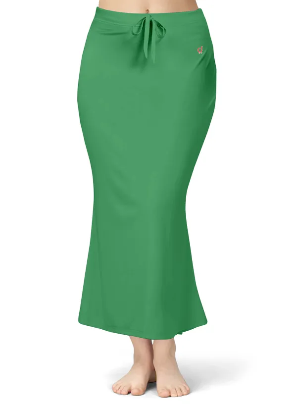 Green_Stretch_Mermaid_Midi_Skirt_for_Women