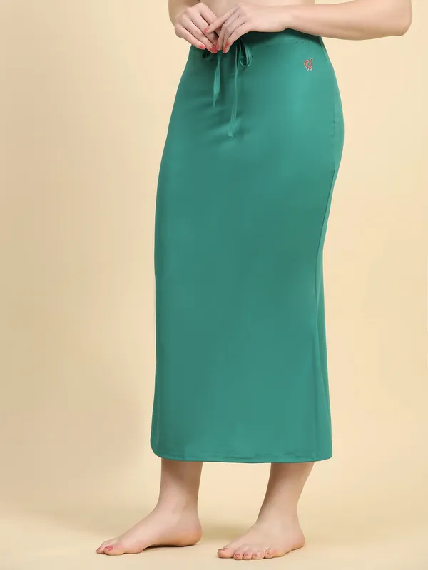Teal_Stretch_Mermaid_Skirt_for_Women
