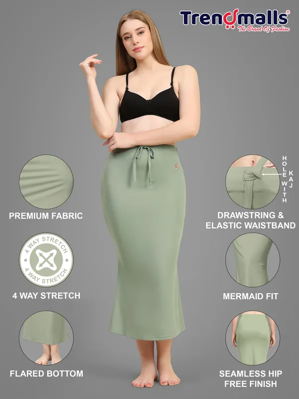 Sage_Green_Drawstring_Mermaid_Skirt_for_Women