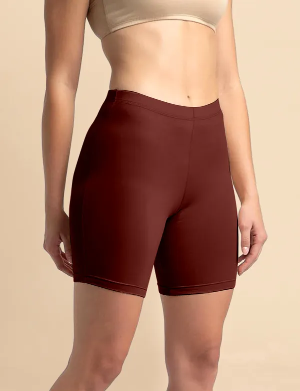 Maroon_Cotton_Tummy_Tucker_Shorts_�_High_Waist_Seamless_Shapewear_Thigh_Slimmer_with_Tummy_Control