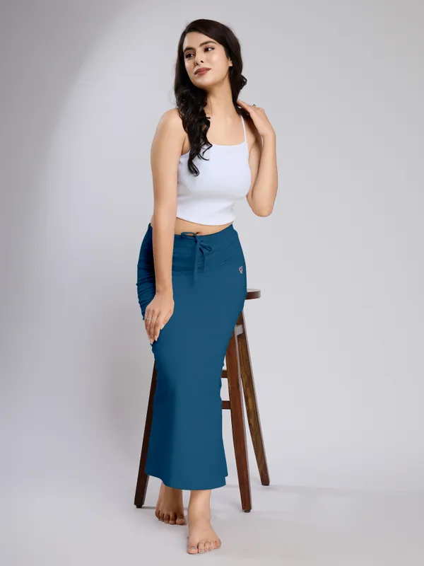 Morpeach_Cotton_Saree_Shapewear_Petticoat_�_Stretchable_Mermaid_Fit,_Drawstring_Waist