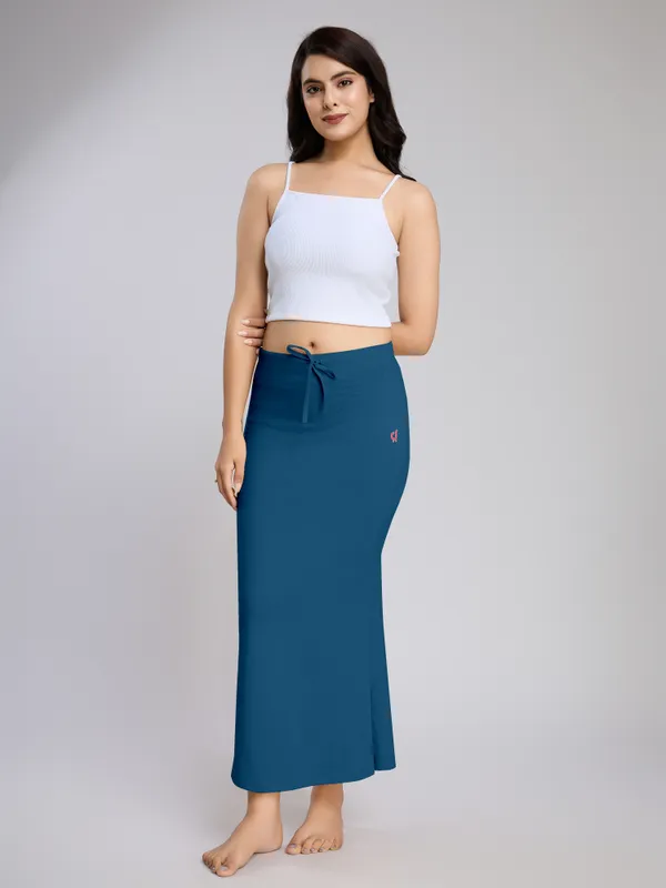 Morpeach_Cotton_Saree_Shapewear_Petticoat_�_Stretchable_Mermaid_Fit,_Drawstring_Waist