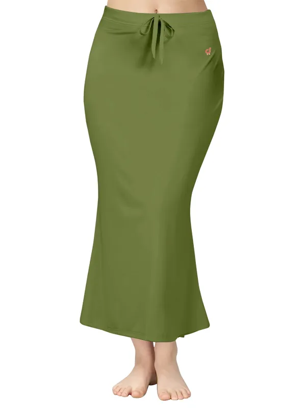 Olive_Green_Drawstring_Mermaid_Midi_Skirt_for_Women