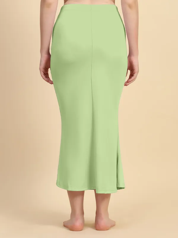 Green_Drawstring_Midi_Skirt_for_Women