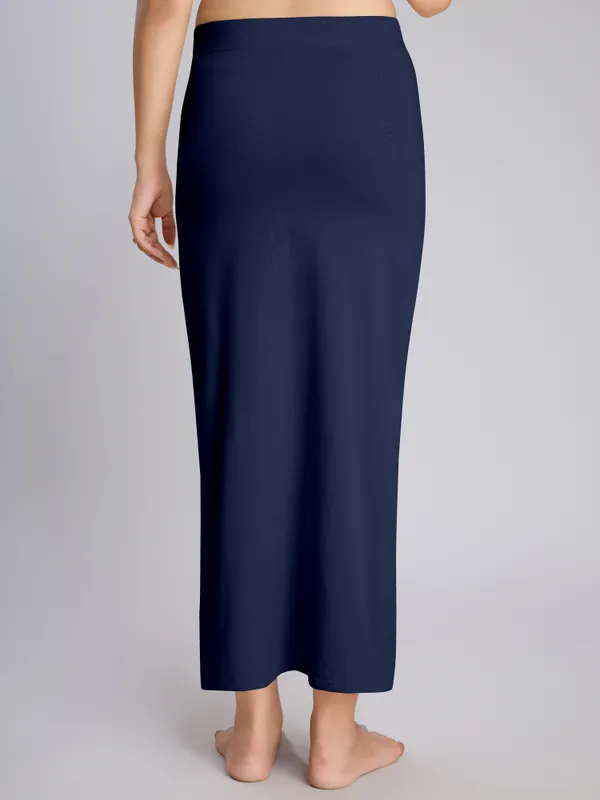 NavyBlue_Cotton_Saree_Shapewear_Petticoat_�_Stretchable_Straight_Fit,_Drawstring_Waist