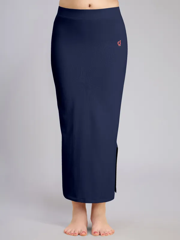 NavyBlue_Cotton_Saree_Shapewear_Petticoat_�_Stretchable_Straight_Fit,_Drawstring_Waist