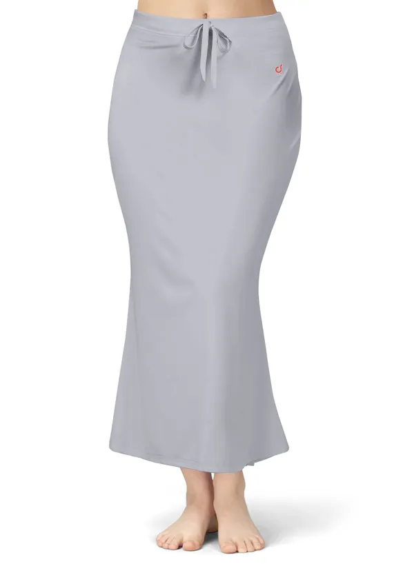 Grey_Solid_Mermaid_Skirt_for_Women