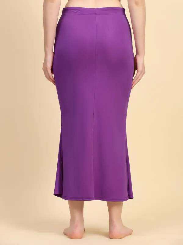 Purple_Drawstring_Fitted_Midi_Skirt_for_Women