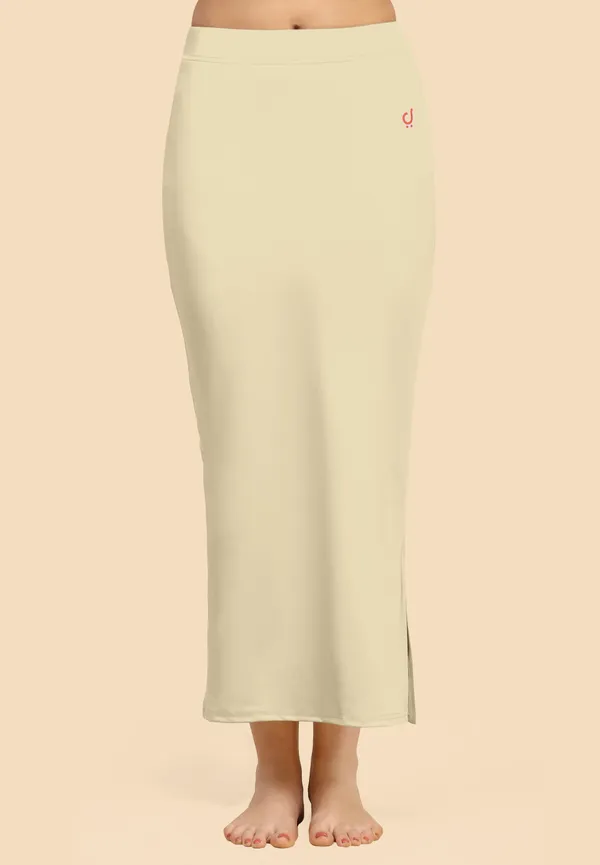 Beige_Polyester_Spandex_Stretchable_Straight_Saree_Shapewear_Petticoat_for_Women