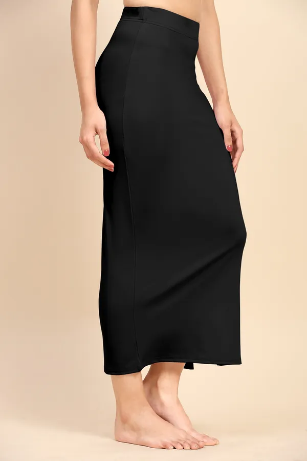 Black_Polyester_Spandex_Stretchable_Straight_Saree_Shapewear_Petticoat_for_Women