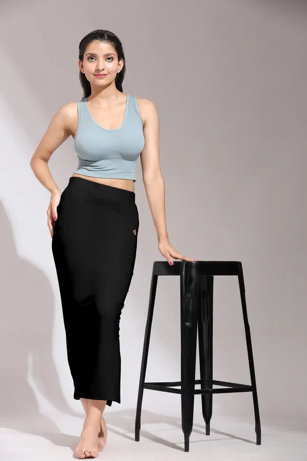 Black_Polyester_Spandex_Stretchable_Straight_Saree_Shapewear_Petticoat_for_Women