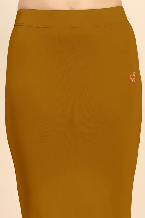 Brown_Polyester_Spandex_Stretchable_Straight_Saree_Shapewear_Petticoat_for_Women