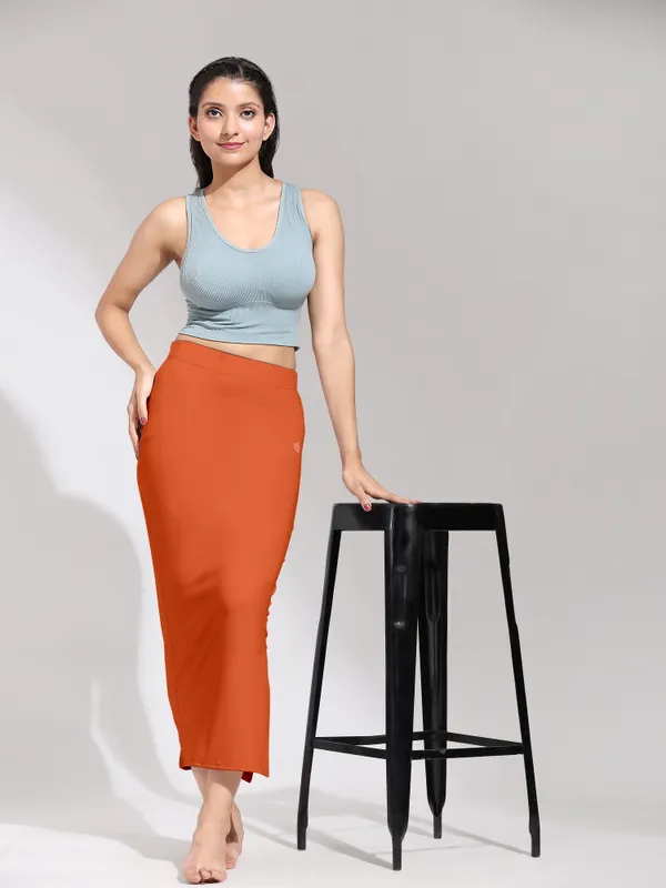 DusstyOrange_Polyester_Spandex_Stretchable_Straight_Saree_Shapewear_Petticoat_for_Women