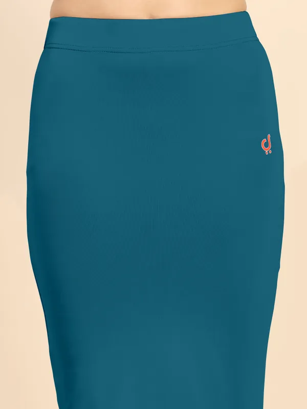 Indigo_Polyester_Spandex_Stretchable_Straight_Saree_Shapewear_Petticoat_for_Women