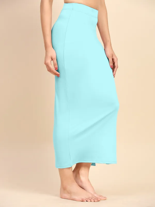 LightAqua_Polyester_Spandex_Stretchable_Straight_Saree_Shapewear_Petticoat_for_Women
