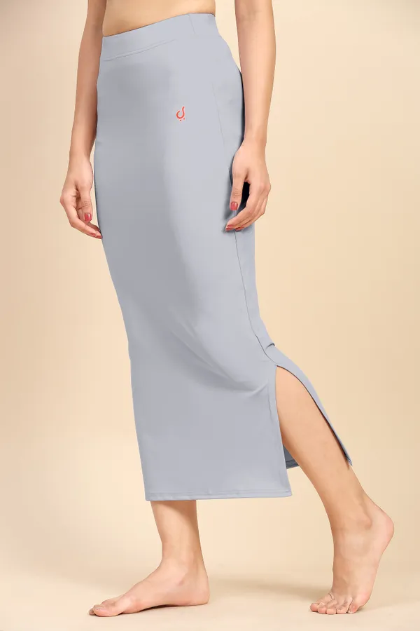 LightGrey_Polyester_Spandex_Stretchable_Straight_Saree_Shapewear_Petticoat_for_Women