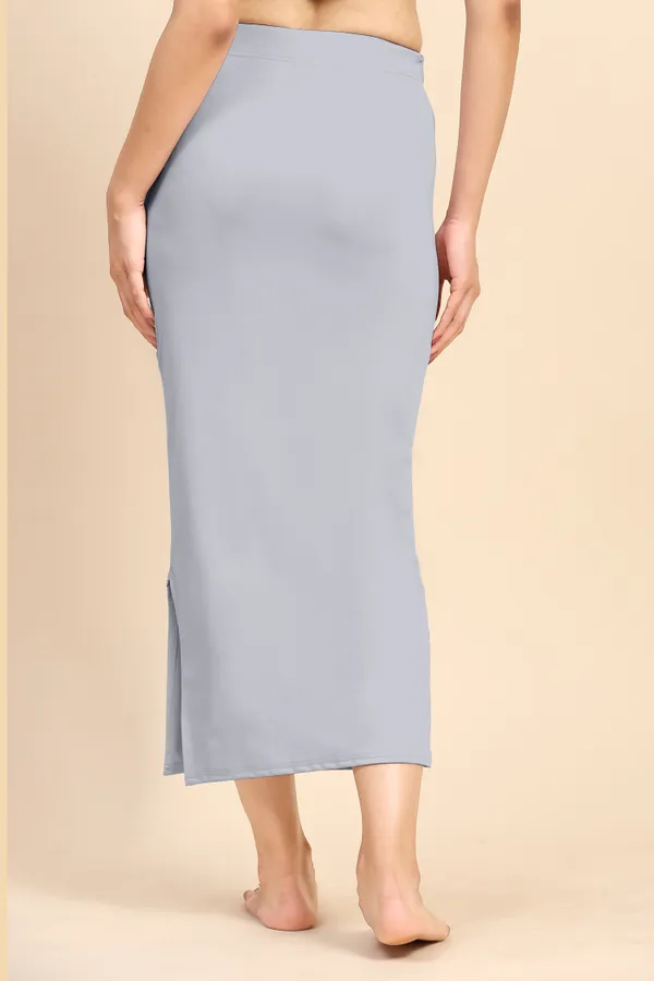 LightGrey_Polyester_Spandex_Stretchable_Straight_Saree_Shapewear_Petticoat_for_Women