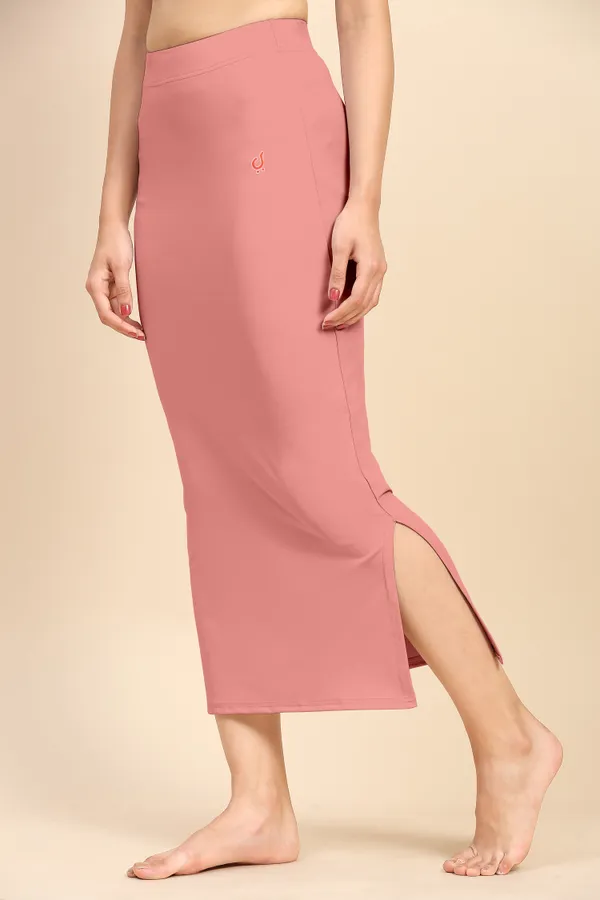 LightPink_Polyester_Spandex_Stretchable_Straight_Saree_Shapewear_Petticoat_for_Women