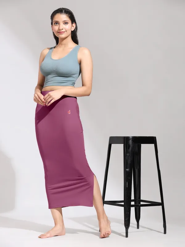 OnionPink_Polyester_Spandex_Stretchable_Straight_Saree_Shapewear_Petticoat_for_Women