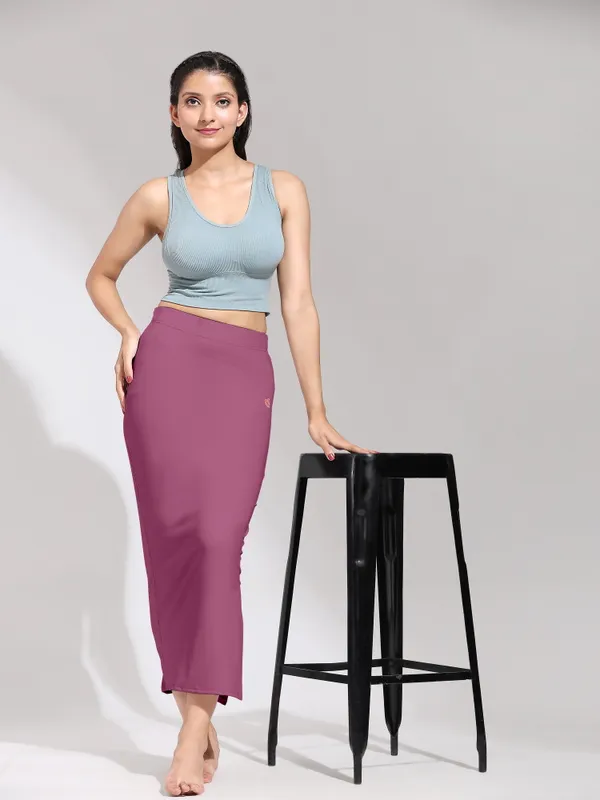 OnionPink_Polyester_Spandex_Stretchable_Straight_Saree_Shapewear_Petticoat_for_Women