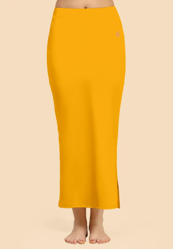 Orange_Polyester_Spandex_Stretchable_Straight_Saree_Shapewear_Petticoat_for_Women