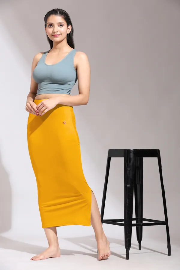 Orange_Polyester_Spandex_Stretchable_Straight_Saree_Shapewear_Petticoat_for_Women