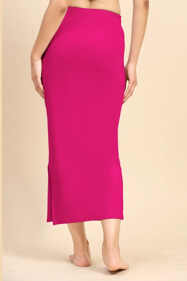 Pink_Polyester_Spandex_Stretchable_Straight_Saree_Shapewear_Petticoat_for_Women