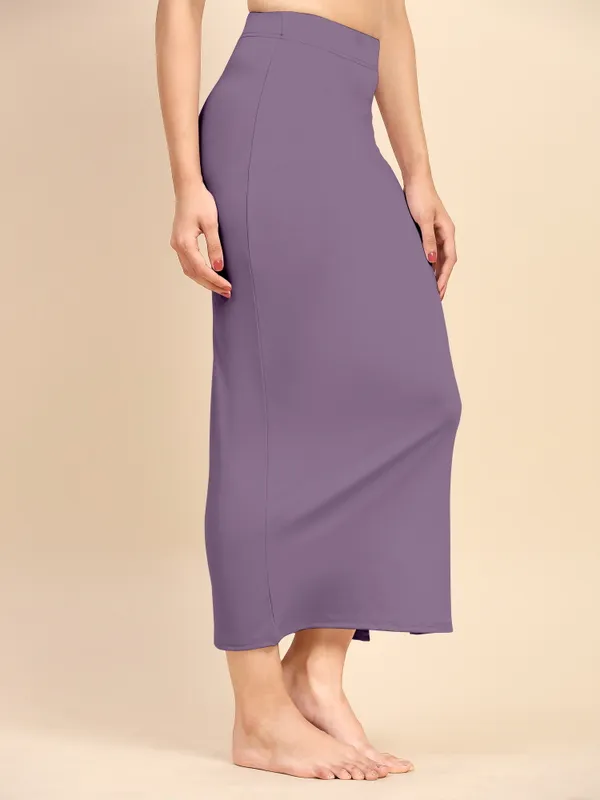 Plum_Polyester_Spandex_Stretchable_Straight_Saree_Shapewear_Petticoat_for_Women