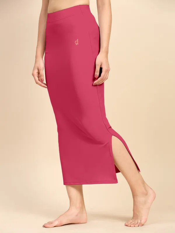 Rasberry_Polyester_Spandex_Stretchable_Straight_Saree_Shapewear_Petticoat_for_Women