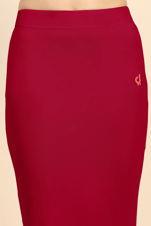 Red_Polyester_Spandex_Stretchable_Straight_Saree_Shapewear_Petticoat_for_Women