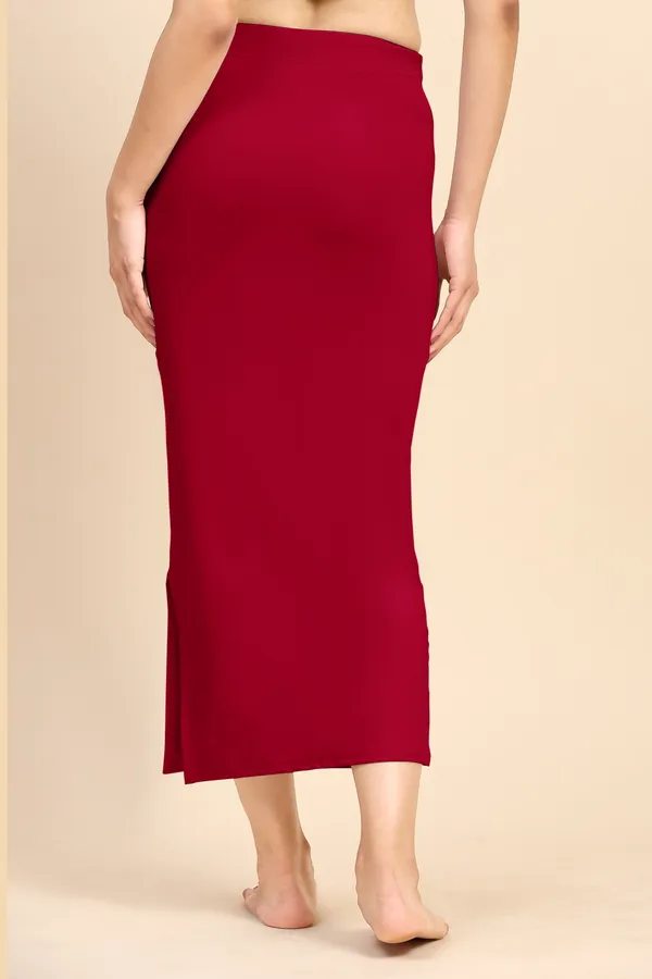 Red_Polyester_Spandex_Stretchable_Straight_Saree_Shapewear_Petticoat_for_Women