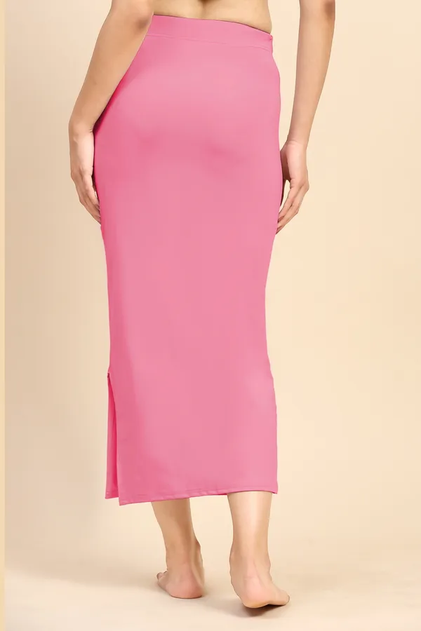 RosePink_Polyester_Spandex_Stretchable_Straight_Saree_Shapewear_Petticoat_for_Women