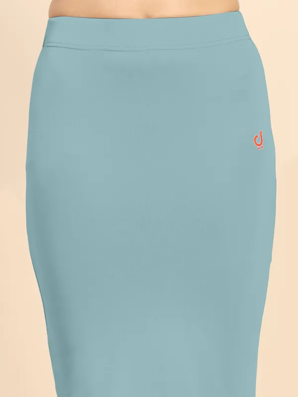 SageGreen_Polyester_Spandex_Stretchable_Straight_Saree_Shapewear_Petticoat_for_Women