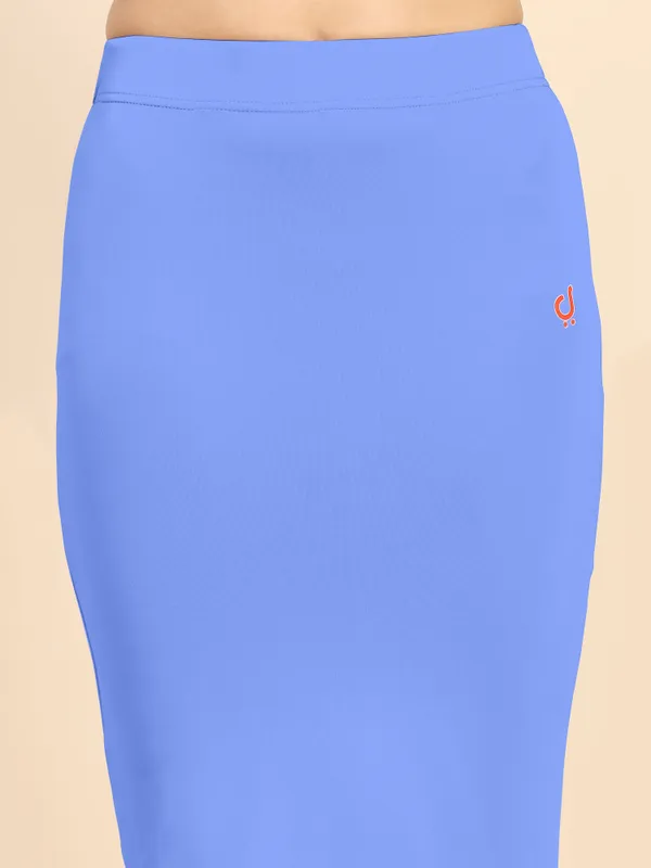 SkyBlue_Polyester_Spandex_Stretchable_Straight_Saree_Shapewear_Petticoat_for_Women