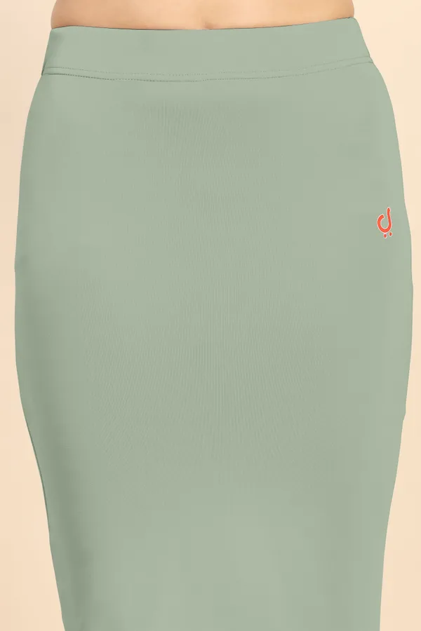 SteelGreen_Polyester_Spandex_Stretchable_Straight_Saree_Shapewear_Petticoat_for_Women