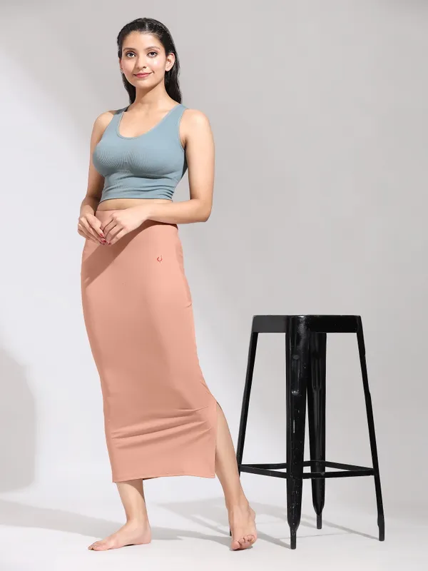�Appricoat_Polyester_Spandex_Stretchable_Straight_Saree_Shapewear_Petticoat_for_Women